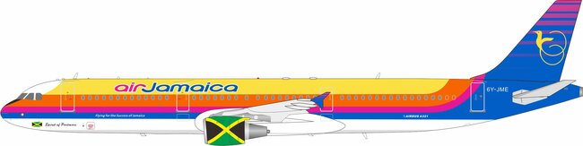 Air Jamaica Airbus A321-211 (Inflight200 1:200)