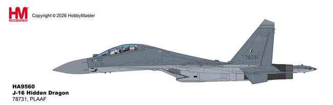 PLAAF J-16 Hidden Dragon (Hobby Master 1:72)