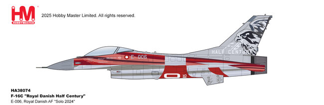 Royal Danish Air Force F-16C (Hobby Master 1:72)