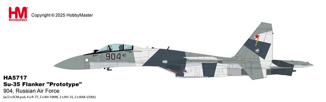 Russian Air Force Su-35 Flanker (Hobby Master 1:72)