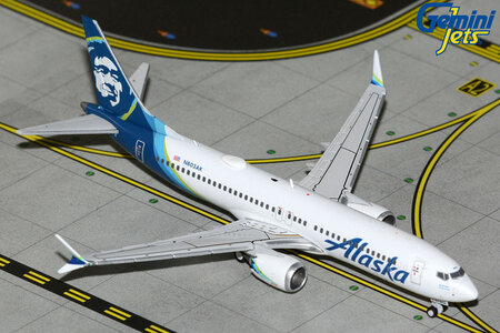 Alaska Airlines Boeing 737 MAX 8 (GeminiJets 1:400)