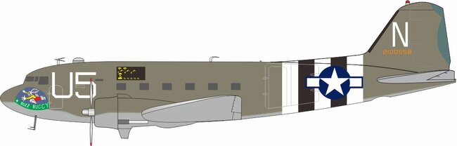 US Air Force Douglas C-47A Skytrain (DC-3) (Inflight200 1:200)