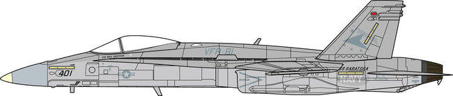 U.S. Navy F/A-18C Hornet (JC Wings 1:72)
