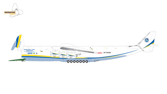 Antonov Airlines Antonov An-225 Mriya (GeminiJets 1:400)