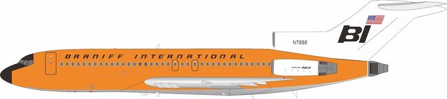 Braniff International Boeing 727-162 (Inflight200 1:200)