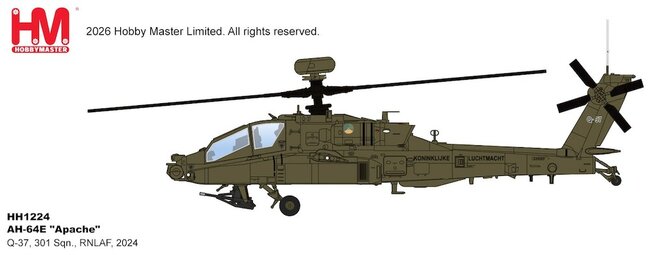 Royal Netherlands Air Force, KLu Boeing AH-64E Apache (Hobby Master 1:72)