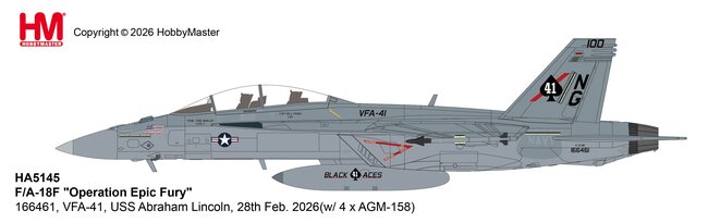 US Air Force F/A-18F (Hobby Master 1:72)