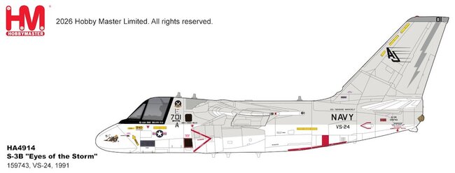 U.S. Navy S-3B Viking (Hobby Master 1:72)