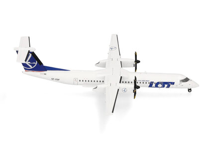 LOT Polish Airlines Bombardier Q400 (Herpa Wings 1:200)