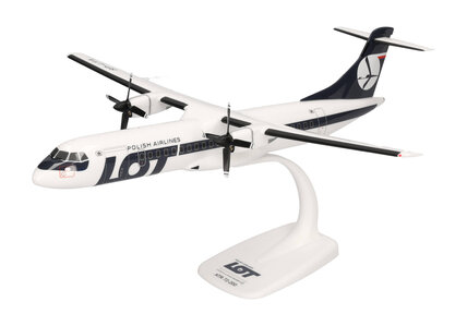 LOT Polish Airlines ATR-72-200 (Herpa Snap-Fit 1:100)