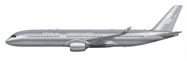 Starlux Airlines Airbus A350-1000 (JC Wings 1:200)