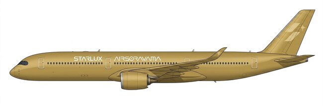 Starlux Airlines Airbus A350-1000 (JC Wings 1:400)
