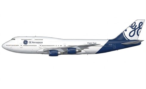 General Electric Boeing 747-400 (JC Wings 1:400)