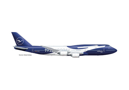 Lufthansa Boeing 747-8 Intercontinental (Herpa Wings 1:500)