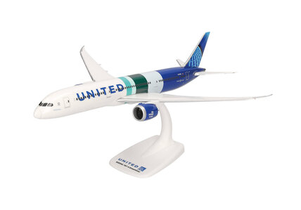 United Airlines Boeing 787-9 (Herpa Snap-Fit 1:200)