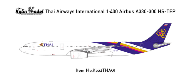 Thai Airways International Airbus A330-300 (Kylin Model 1:400)