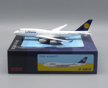 Lufthansa Boeing 747-400 (Apollo 1:400)