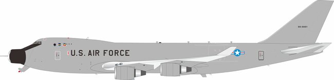 US Air Force Boeing YAL-1A (747-4G4F) (Inflight200 1:200)