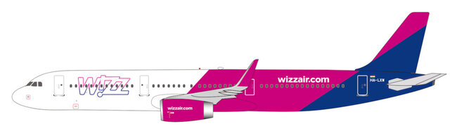Wizzair Airbus A321 (Herpa Wings 1:500)