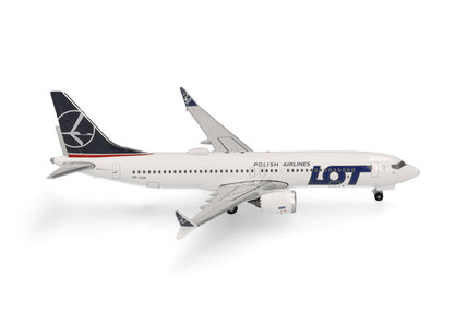 LOT Polish Airlines Boeing 737 MAX 8 (Herpa Wings 1:500)