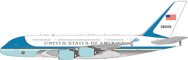 US Air Force Airbus A380 (Aviation400 1:400)