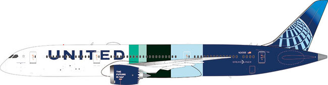 United Airlines Boeing 787-9 (Aviation400 1:400)