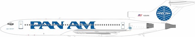 Pan Am Boeing 727-2J0/Adv (Inflight200 1:200)
