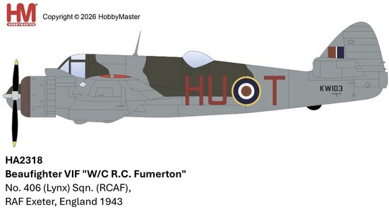 Royal Canadian Air Force Bristol Beaufighter VIF (Hobby Master 1:72)