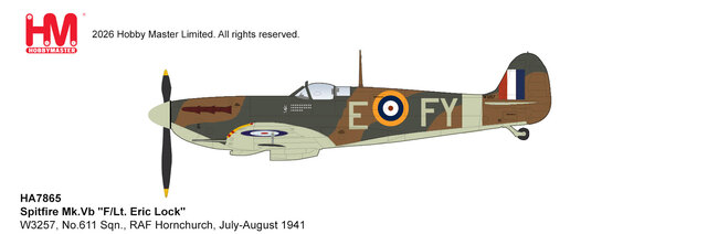 Royal Air Force Supermarine Spitfire Mk.Vb (Hobby Master 1:72)