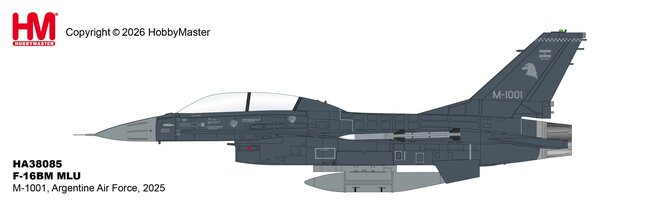 Argentine Air Force F-16BM MLU Fighting Falcon (Hobby Master 1:72)