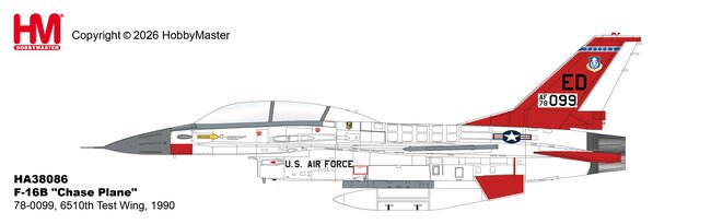 US Air Force F-16B Fighting Falcon (Hobby Master 1:72)