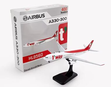 T'Way Air Airbus A330-343 (Aviation400 1:400)