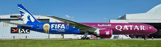 Qatar Airways Boeing 777-3DZER (Aviation400 1:400)