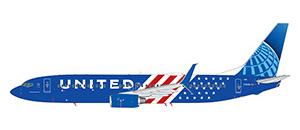 United Airlines Boeing 737-800W (GeminiJets 1:200)