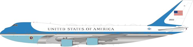 US Air Force Boeing VC-25A (747-200) (Inflight200 1:200)
