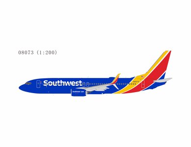 Southwest Airlines Boeing 737-800/w (NG Models 1:200)