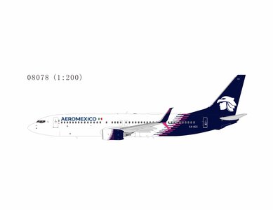 Aeromexico Boeing 737-800/w (NG Models 1:200)