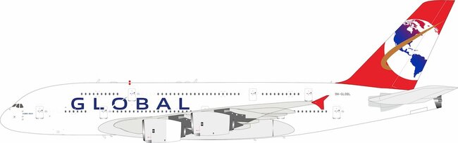 Global Airlines (Hi Fly Malta) Airbus A380-841 (Inflight200 1:200)