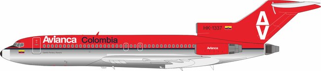 Avianca Boeing 727-59 (Inflight200 1:200)