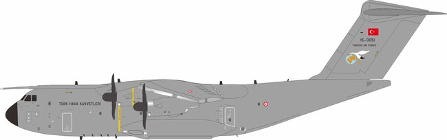 Turkish Airlines Airbus A400M Atlas (Inflight200 1:200)