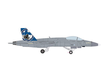 Finnish Air Force McDonnell Douglas F/A-18C Hornet (Herpa Wings 1:200)