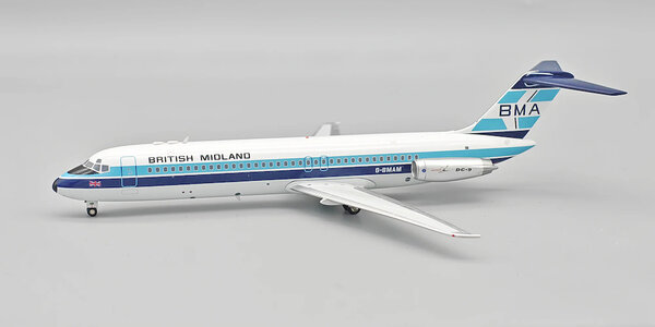 BMA - British Midland Airways McDonnell Douglas DC-9-32 (Inflight200 1:200)