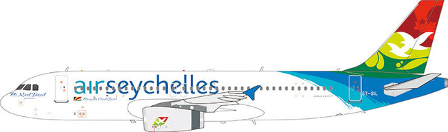 Air Seychelles Airbus A320-232 (Aviation400 1:400)
