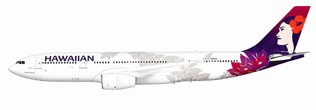 Hawaiian Airlines Airbus A330-243 (Aviation400 1:400)