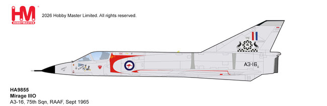 Royal Australian Air Force Dassault Mirage IIIO (Hobby Master 1:72)