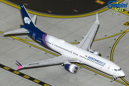 Aeromexico Boeing 737 MAX 9 (GeminiJets 1:400)