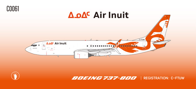 Air Inuit Boeing 737-800 (Panda Models 1:400)