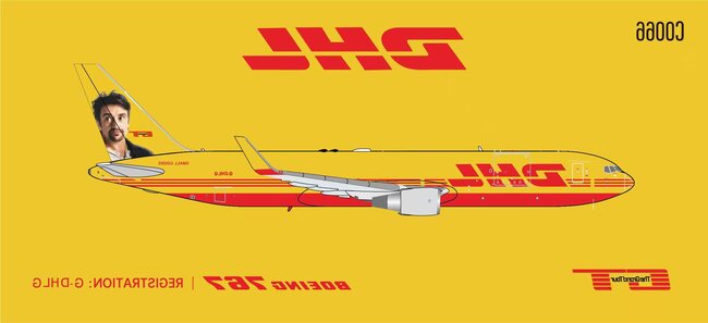DHL Air Boeing 767-300ER (Panda Models 1:400)