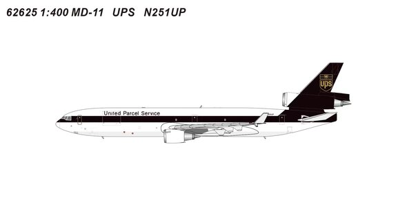 United Parcel Service (UPS) McDonnell Douglas MD-11F (Panda Models 1:400)