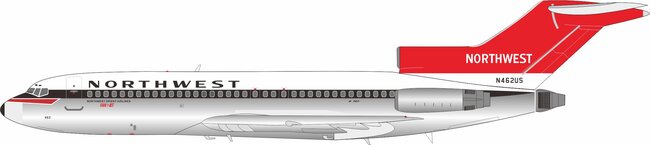 Northwest Orient Airlines Boeing 727-51 (B Models 1:200)
